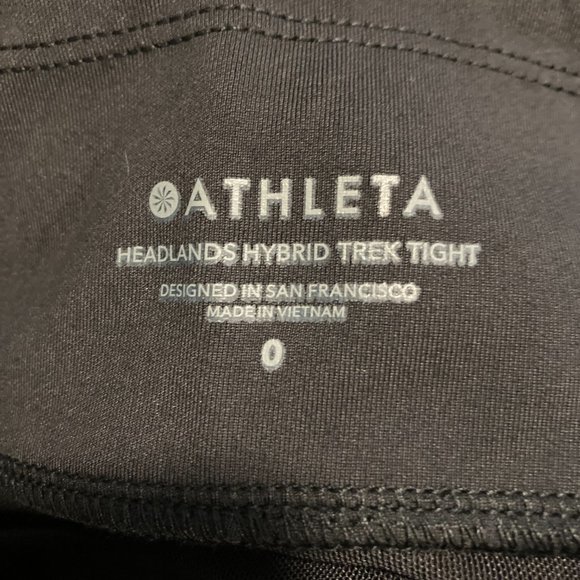 NWT Athleta Headlands Hybrid Trek Tight - Picture 6 of 9